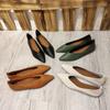 2024 New Spring Comfortable Lady Flat Shoes Pointed Toe Flats Plus Size Female Women Footwear Comfort Ladies Shoes