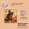 Pumpkin Dog Diamond Painting Kit  Shiba Inu Pearl Art Craft