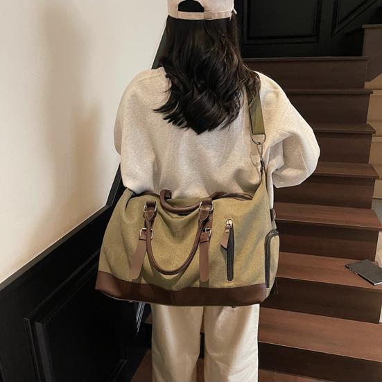 Weekender Duffle Bag Large Carry-on Tote with Shoe Compartment Crossbody Travel Overnight Bag for Gym Hospital Yoga Dance