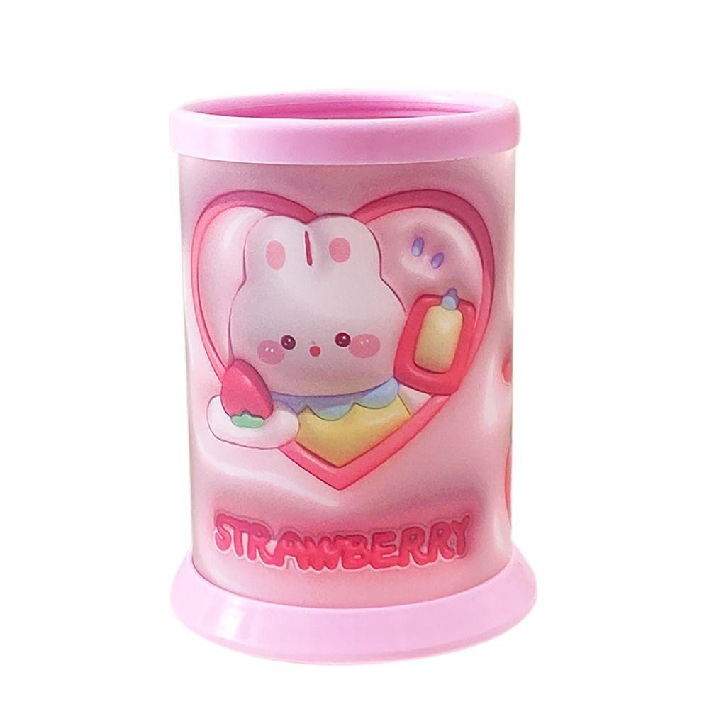 Милый мультяшный держатель для карандашей, канцелярские принадлежности, подарки, контейнер для ручек, практичная коробка для хранения ручек, студенты