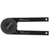 0~360 Degrees Woodworking Protractor Aluminium Alloy Angle Finder Angle Measuring Tool