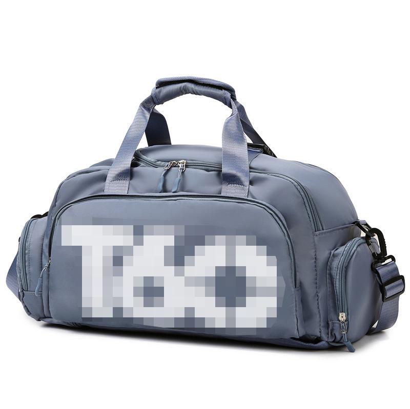 Модная вместительная фитнес-сумка для мужчин и женщин: Разделение сухого и влажного, идеально подходит для коротких путешествий и занятий йогой