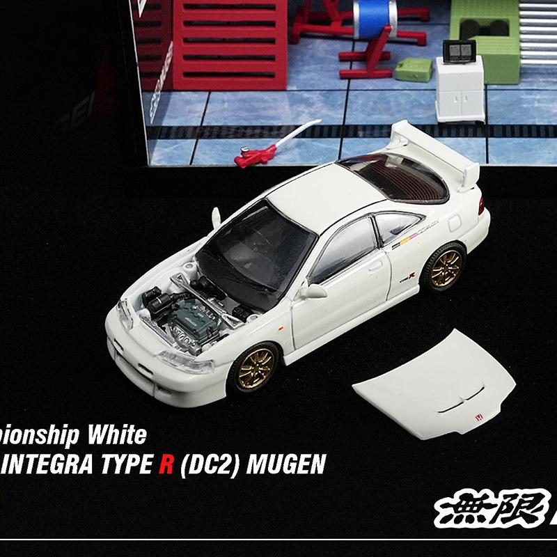 MOTORHELIX MH литая модель 1:64 INTEGRA TYPE DC2 DC5 MUGEN Сплав Статический декоративный элемент коллекция модель автомобиля