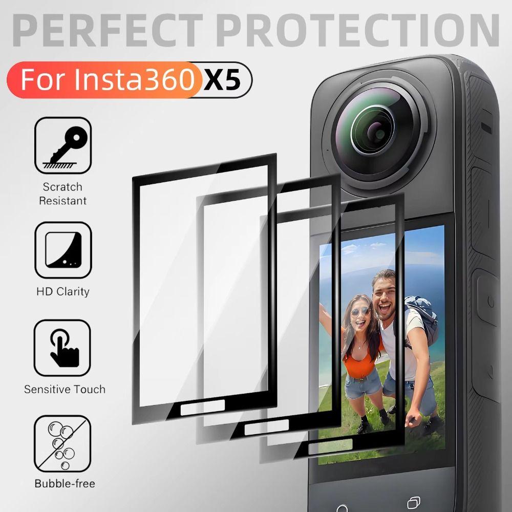Accessories Screen Protector Anti-scratch Glass Films for Insta360 X5 X4