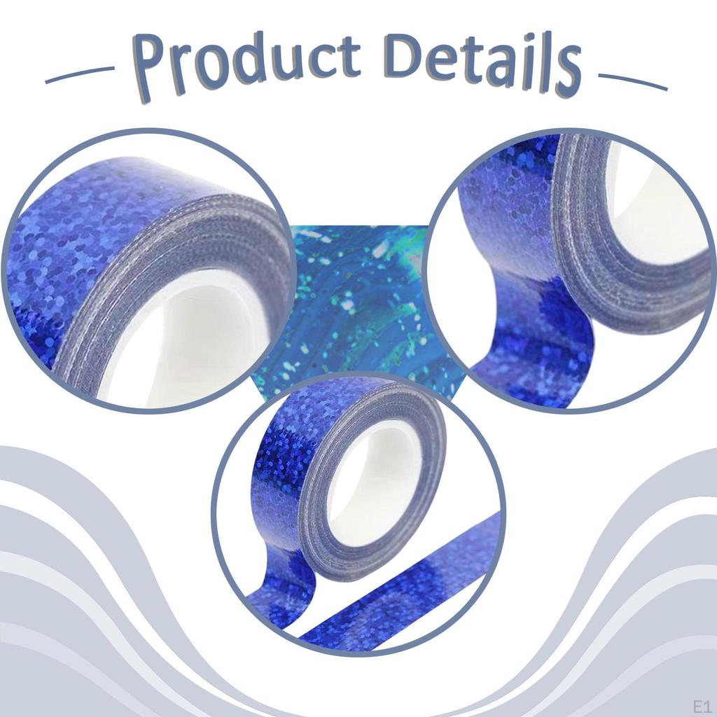 Декоративная лента для гимнастического обруча 0,59 дюйма x 5 м / 16,4 фута Легкое нанесение Толстая 1,5 см x М