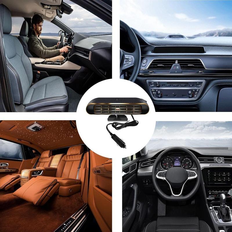 12V Автомобильный обогреватель и размораживатель 150 Вт Портативный Энергоэффективный Быстрое размораживание Помощь при зимнем вождении Экологичный продукт