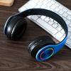 Модная цветная легкая Bluetooth-гарнитура с шумоподавлением, стерео, игровая, со светодиодами, с микрофоном, беспроводная, для звонков, для дома