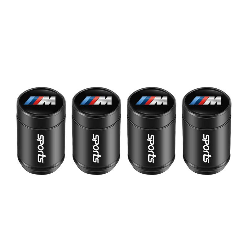 4Pcs Aluminum Car Wheel Tire Valve Cap Dustproof For BMW X1 X2 X3 X5 X4 X6 X7 G30 G20 G32 G11 G12 F40 F30 F20 F10 F34 F07 F44 OH6