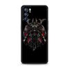 Чехол для телефона Samurai Oni Mask для Oppo A54 A53 A52 A9 2020 A15 A95 A16 A76 A74 A12 Find X5 Reno7 SE Reno6 Pro Plus 5G Черная крышка