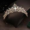 Bridal Accessories Wedding Dress Style Headwear Birthday Party Crown Headband Black High-end Performance Hair Accessories Crown