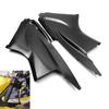 Black/Carbon Fiber Motorcycle Front Air Dust Cover Fairing Insert Accessories For Yamaha YZF R6 2003 2004 2005 Models