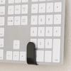 Storage Hook Wall-mounted Keyboard Rack Acrylic Keyboard Mouse Wall Clip  Computer Keyboard