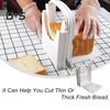 Bread Slicer for Homemade Bread Foldable Bread Slicing Guide 3 Sizes Loaf Slicer Thin Bread Cutter Manual Bread Slicing Machine for Kitchen Bagels