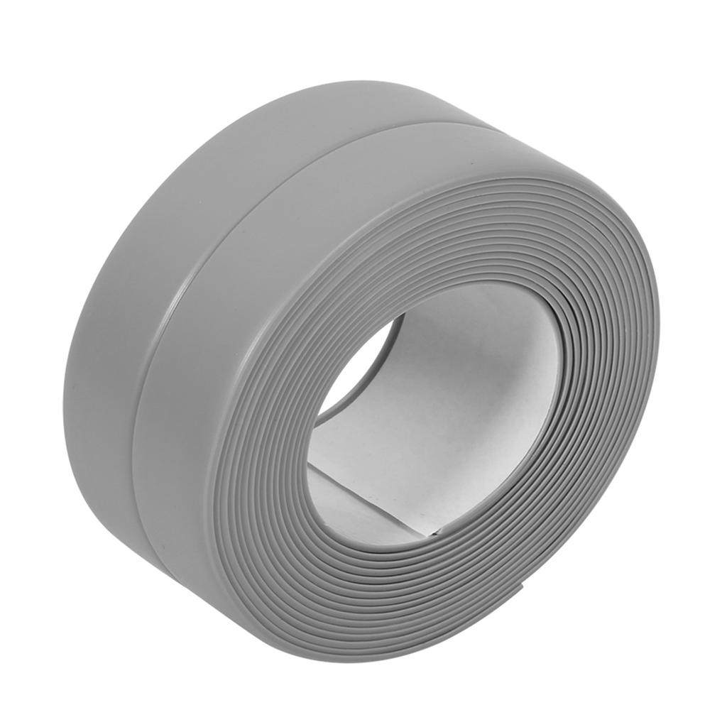 Self Adhesive Bath And Wall Sealing Strip Sink Basin Edge Trim Kitchen (#3 Grey 38mm X 3.2m)