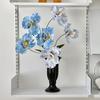 Iris Artificial Flower Realistic Faux Iris Flowers 33" Soft Fabric Indoor Outdoor Decor for Wedding Bridal Bouquets Centerpieces