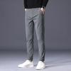 Men's Pants Business Stretch Slim Fit Elastic Waist Jogger Korean Classic Trousers Male