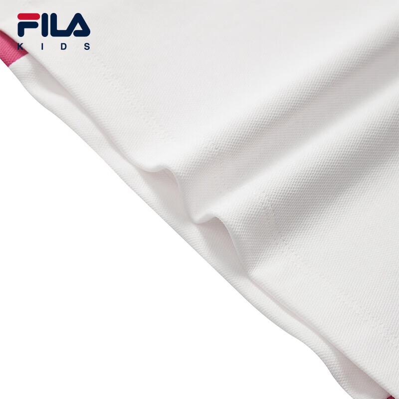 FILA Girls' Summer Short Sleeve Polo Shirt