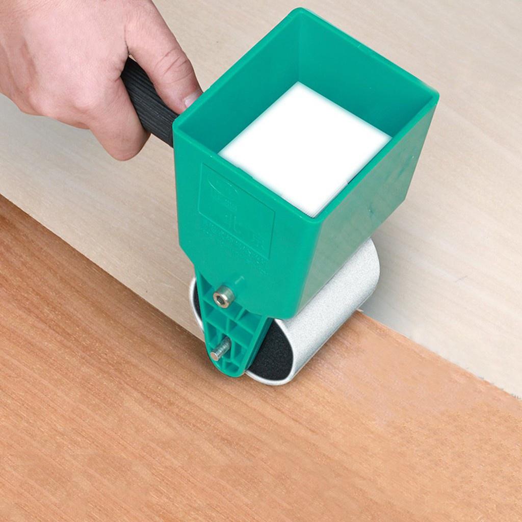 3-дюймовый портативный клеенаносящий аппарат профессиональный ролик для нанесения клея с покрытием ручной клеенамазыватель деревообработка