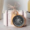 20 шт. свадебных подарочных коробок, конфетных коробок с компасом и бирками из крафт-бумаги для путешествий, свадебных сувениров