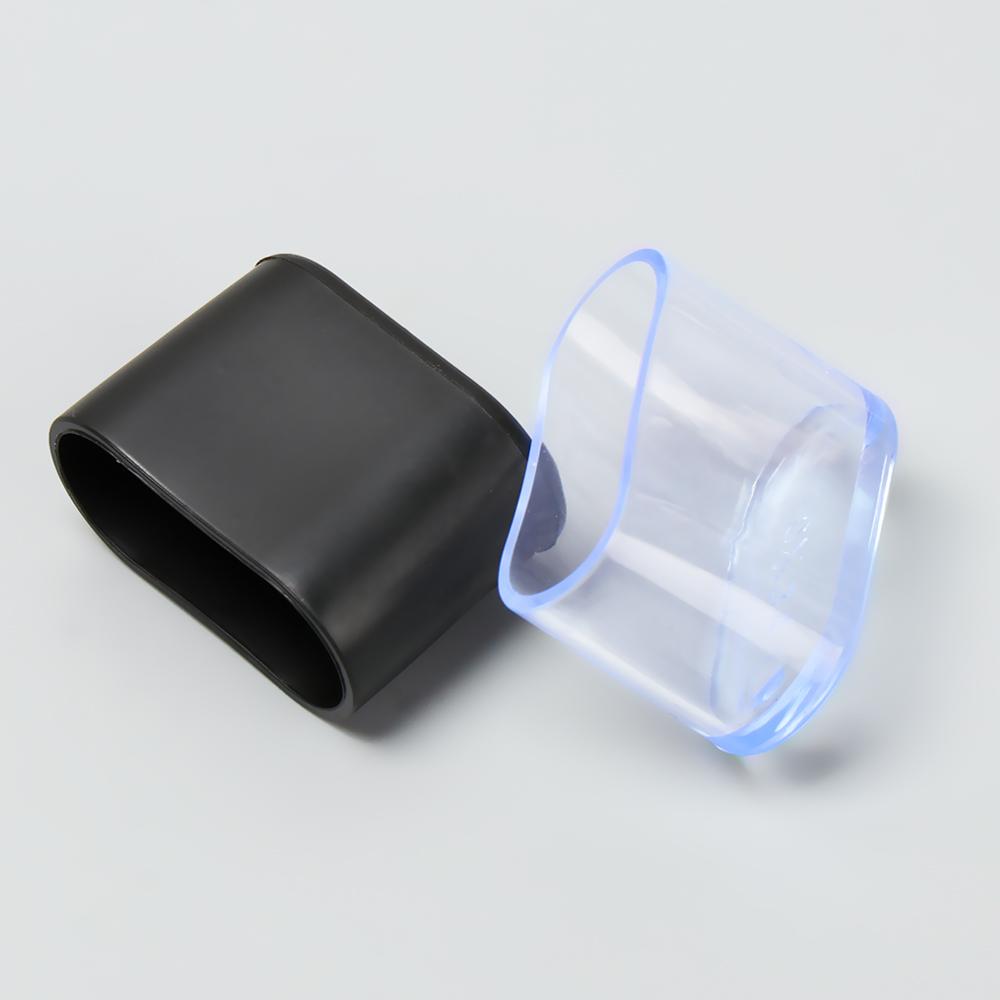 4 шт. Защитные накладки на пол с круглым дном, нескользящие чехлы, силиконовые накладки на ножки стульев