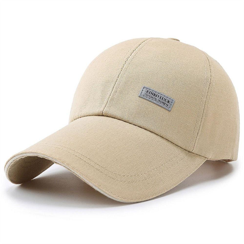 Регулируемая бейсболка с длинными полями, модная шляпа от солнца, весна-лето