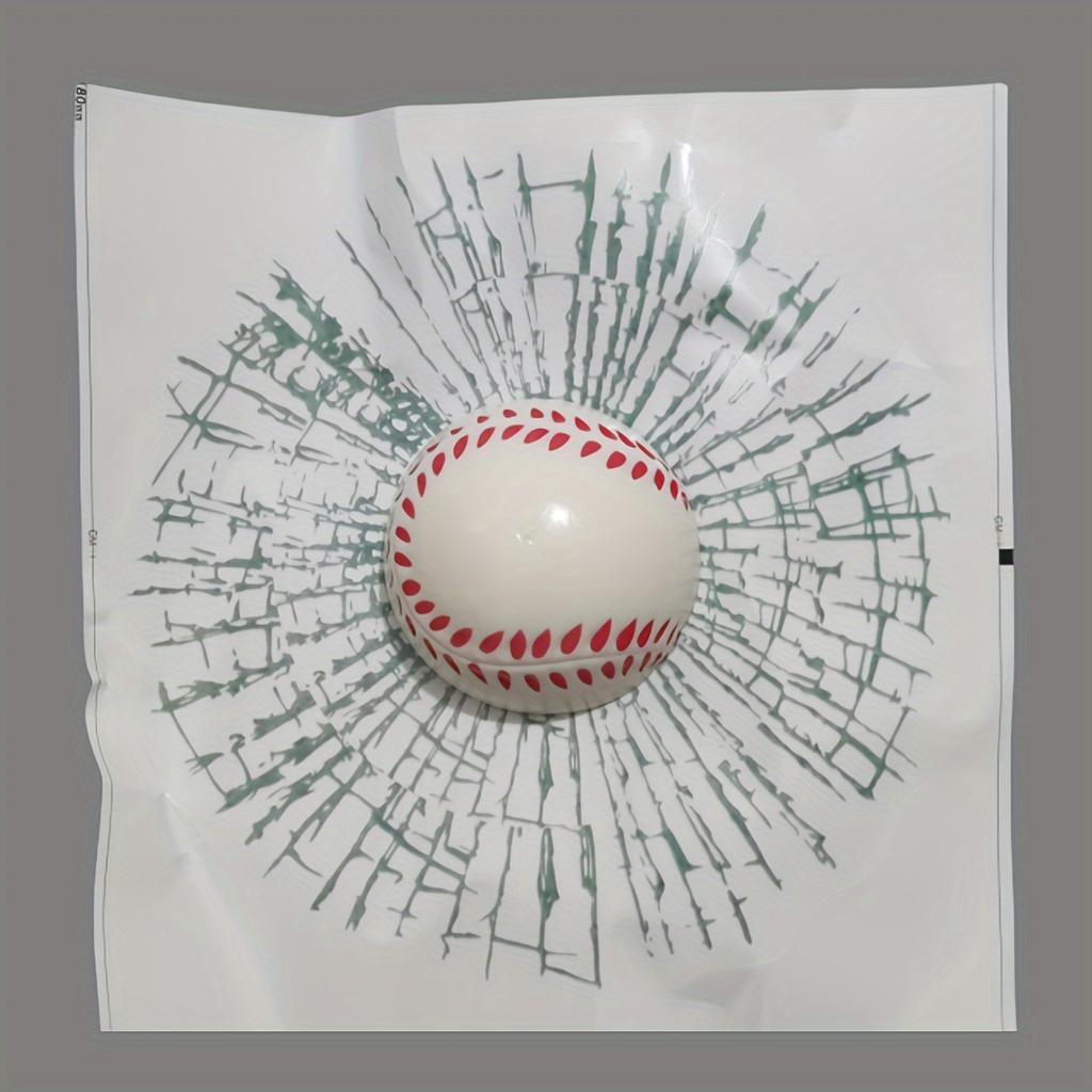 Tennis Car Stickers Creative Stickers, Personalized Baseball Golf, Rear Window Decorative Windshield Car Stickers, Three-dimensional Trend Stickers
