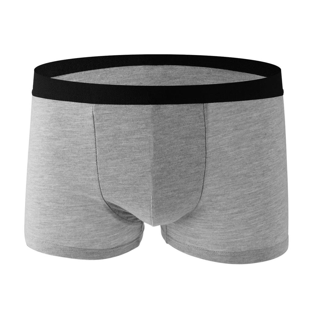 Мужские трусы-боксеры летние сексуальные толстые мужские большие размеры E-Commerce однотонные боксеры молочные шелковые брюки для мальчиков