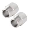 Pair of 1 2 Inch NPT Male To 1 2 Inch NPT Female Pipe Fitting Stainless Steel Pipe Fitting Adapter Coupler