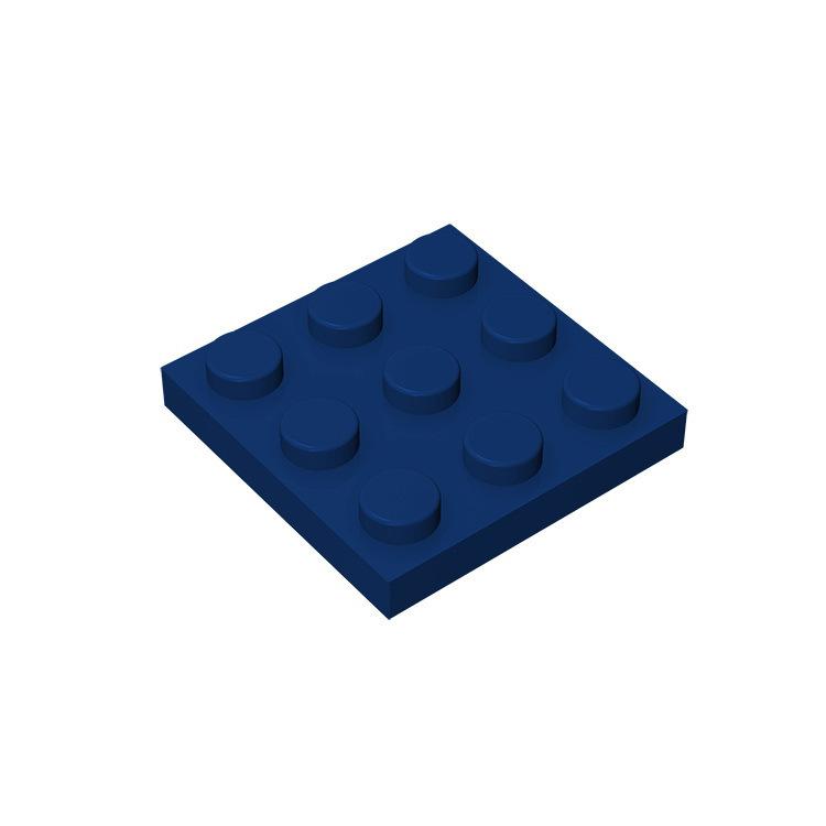 80 шт. 11212 Пластина 3x3 Совместимая с MOC Детали Кирпичики Строительные Блоки Аксессуары Сборка Заменяемые Переключаемые Частицы DIY Детская Игрушка