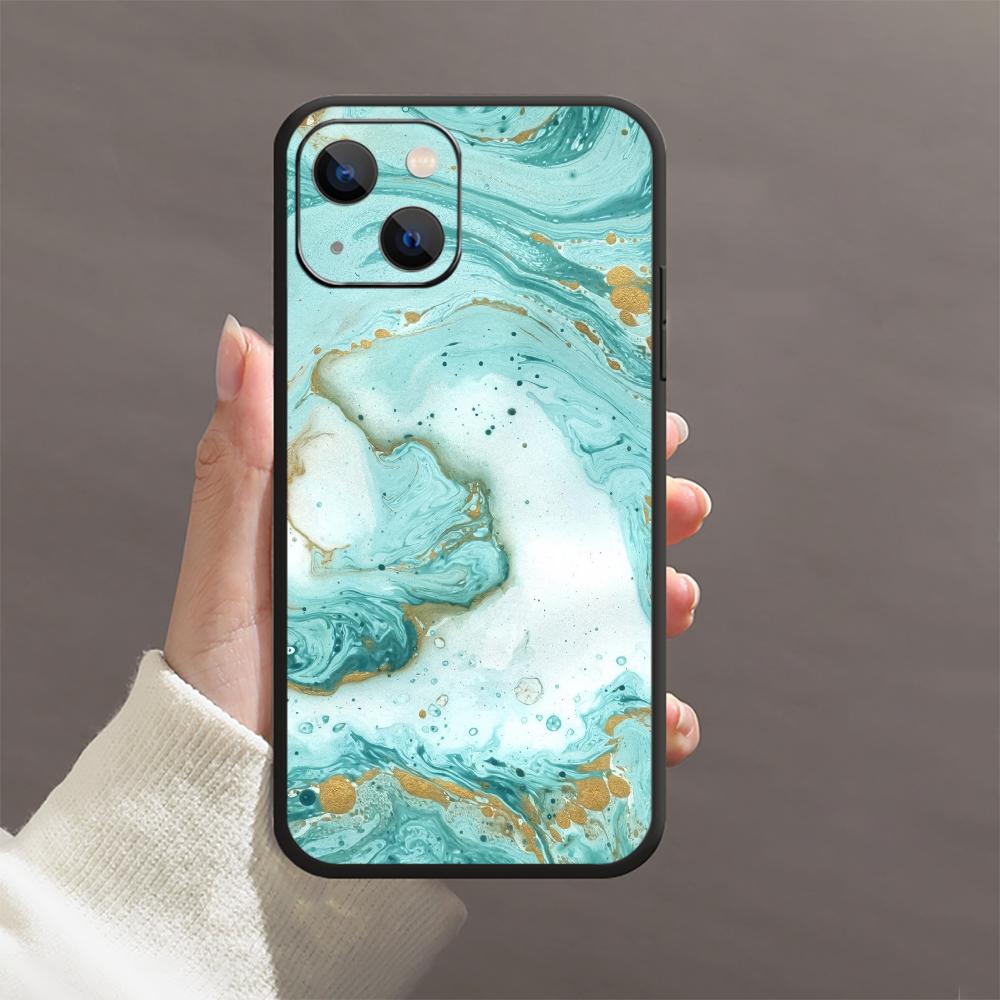 Эстетический чехол для телефона с мраморным узором для iPhone Samsung Galaxy Redmi Xiaomi Oppo OnePlus Note SA 7 8 9 10 11 12 13 14 20 21 22 23 53 54 Pro Ultra