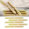 Zinc Plating Double Ended Screws Double Sided Woodworking Dowel Screws Dowel Screws  Assortment