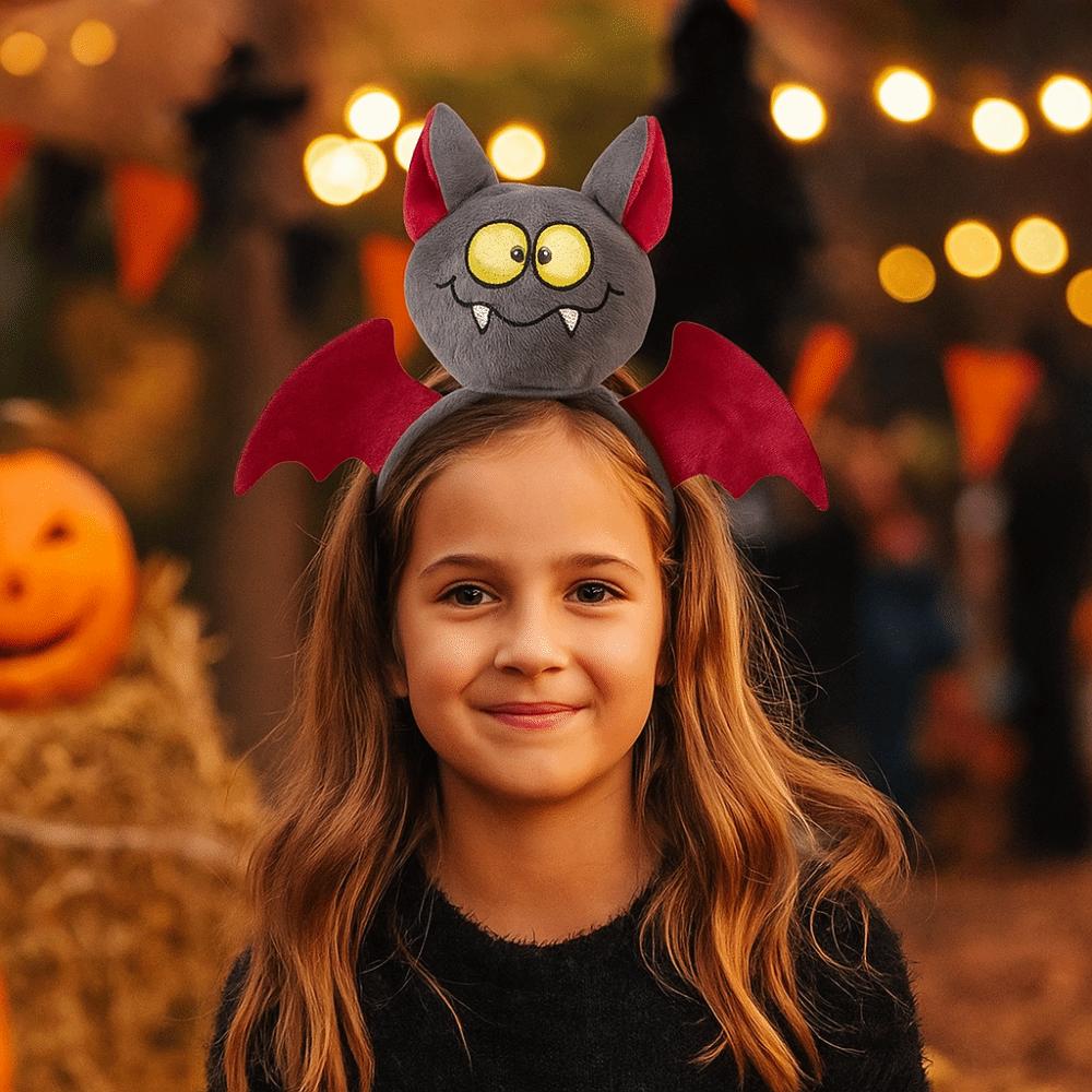 Pumpkin Halloween Headband Skeleton Catoon Hairband Personality Halloween Hair Hoop Haunted House