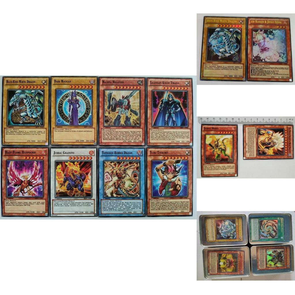 Яркая Железная Коробка Игральные Карты Yugioh Для Семейного Развлечения и Коллекционеров