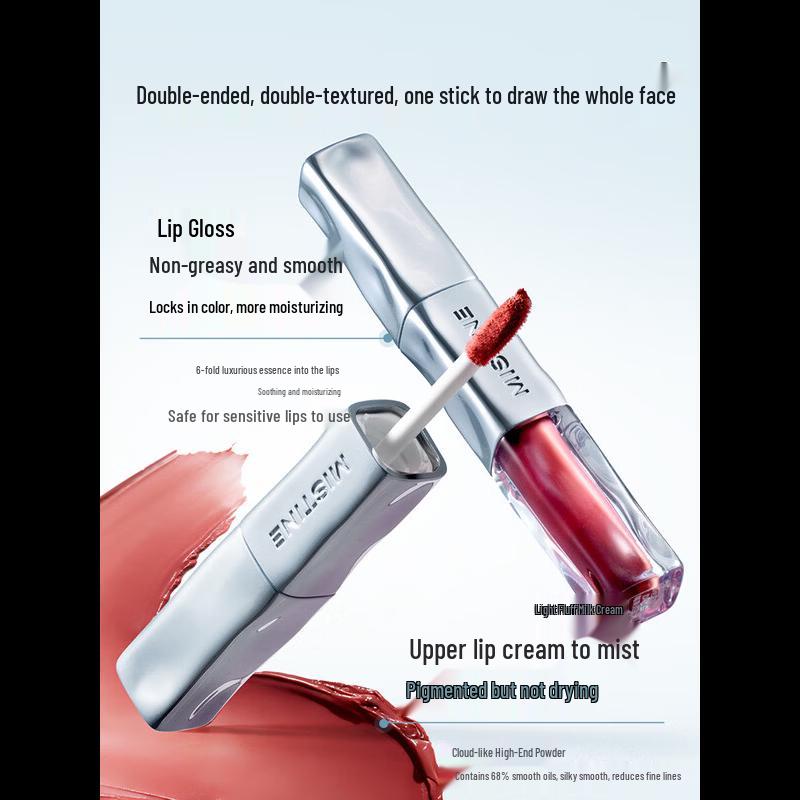Mistine Dual-Ended Long-Lasting Lip Glaze