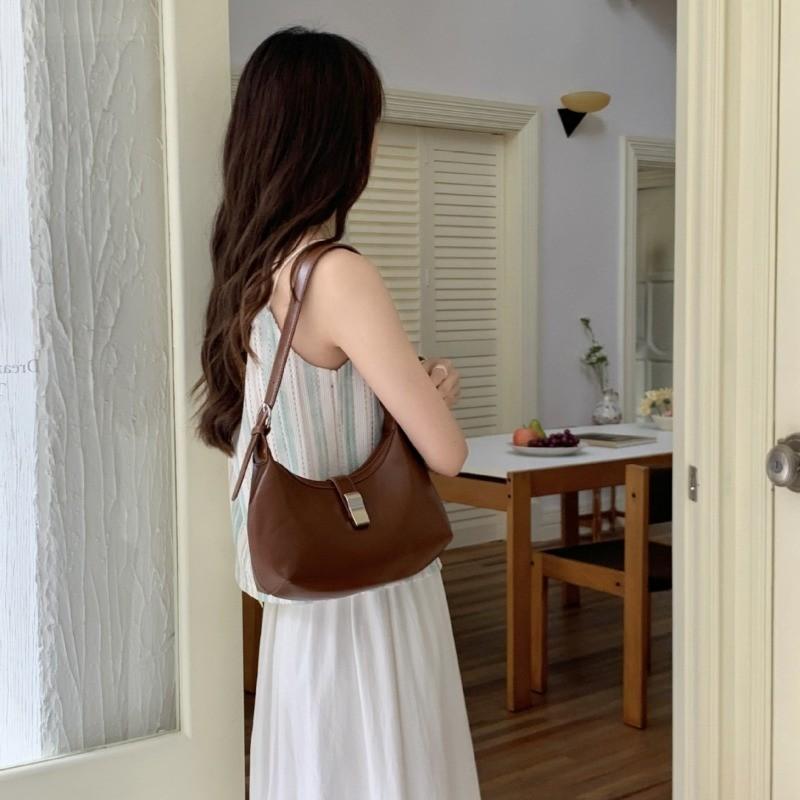 Ielgy Crescent Underarm Retro Elegant Shoulder Female Bag All-Match Commuter