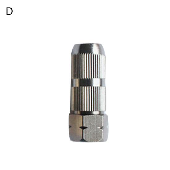 Медная стальная насадка для распыления тумана высокого давления, садовый опрыскиватель для воды, сельскохозяйственный опрыскиватель