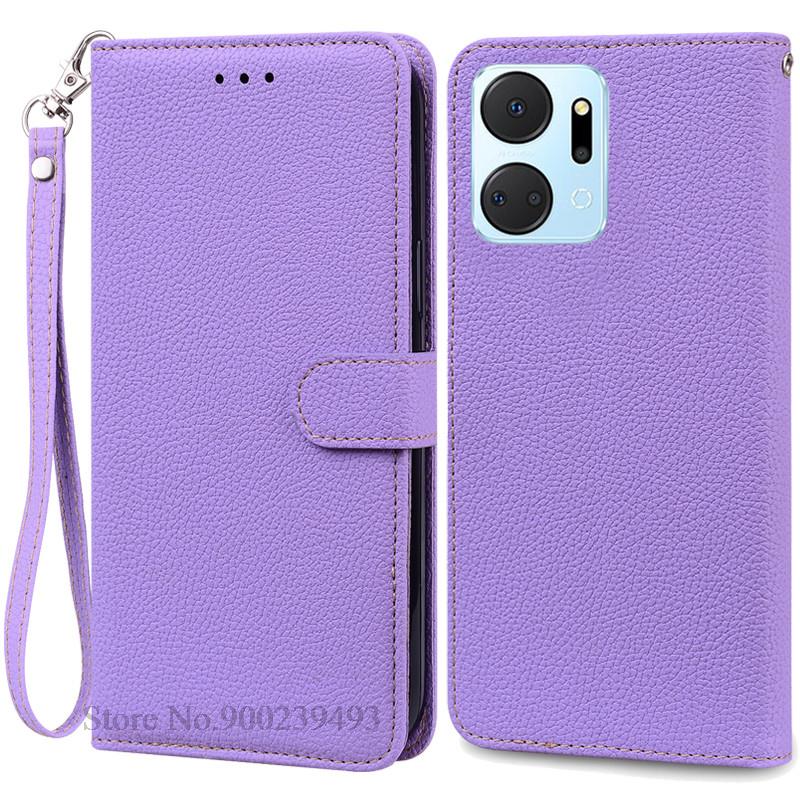 Чехол для Honor X7A Чехол для Huawei Honor X7A Силиконовый кожаный чехол-кошелек Чехол для телефона Honor X7A Coque Fundas Shell