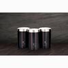Set De 3 Boîtes De Cuisine En Acier Inoxydable Robuste, Ø11 X 17,8 Cm Design Berlinger Haus Carbon Pro Gris Foncé / Inox 57883