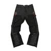 EastRogue Y2K Retro Splicing Washed Jeans High Street Spotted Pants Slightly Tattered Casual Pants Hip Hop Jeans