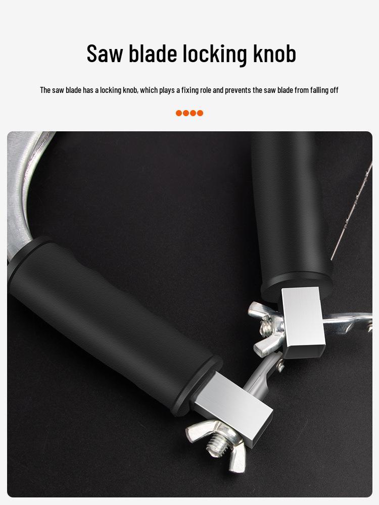 Компактная ручная пила по дереву – Многофункциональный инструмент для резки проволоки, лобзиковый и фигурный для домашнего использования