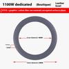 5 Pcs Air Compressor Parts Piston Ring Bowl Ring Wear-Resistant Nebulizer Ventilator Medical Air Pump Piston Ring