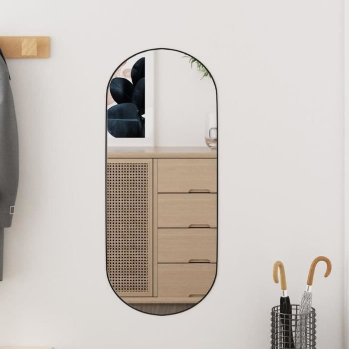 VidaXL Настенное зеркало 25x60 см Стекло Овальное 350454