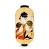 Japanese Style Geisha Pattern Lantern Waterproof Cloth Ukiyo-e Cuisine Restaurant Izakaya Decor Lantern Festival Party Decor