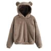 Autumn Women's Hooded Warm Fleece Hooded Sweatshirt