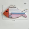 Fish Wall Art Decoration Decorative Craft Easy To Install Decor Ornament for