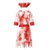 Hot Sale Halloween Horror Nurse Play Costumes Ghost Festival Party Costumes Bloodstained Socks Bloodstained Nurse Uniforms