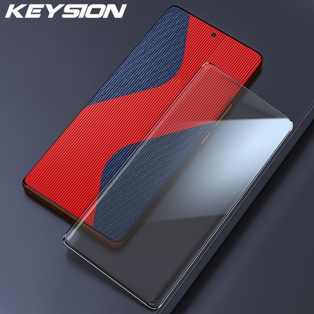 KEYSION Закаленное стекло для VIVO V27 5G V29 Lite V25e Y16 Y02 Y22S Y35 Y36 5G Y77 Y78 HD Защитная пленка для экрана для VIVO X90 Pro +