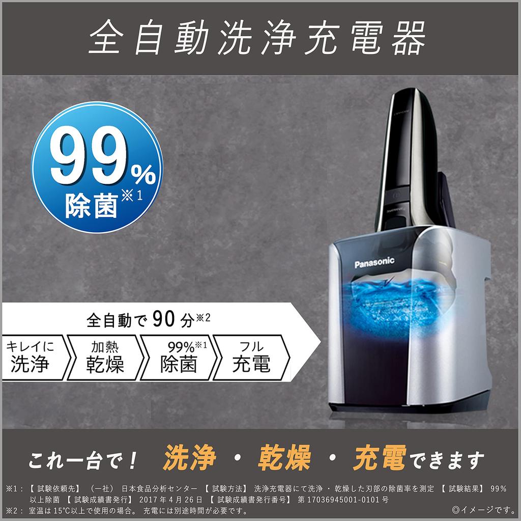 Бритва Panasonic Lamb Dash Linear 5 лезвий с очистителем синяя мужская ES-LV7U-A