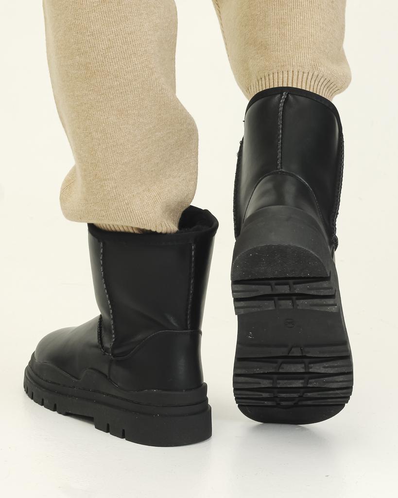 Угги женские Lonza 21983 36 Черные кожа