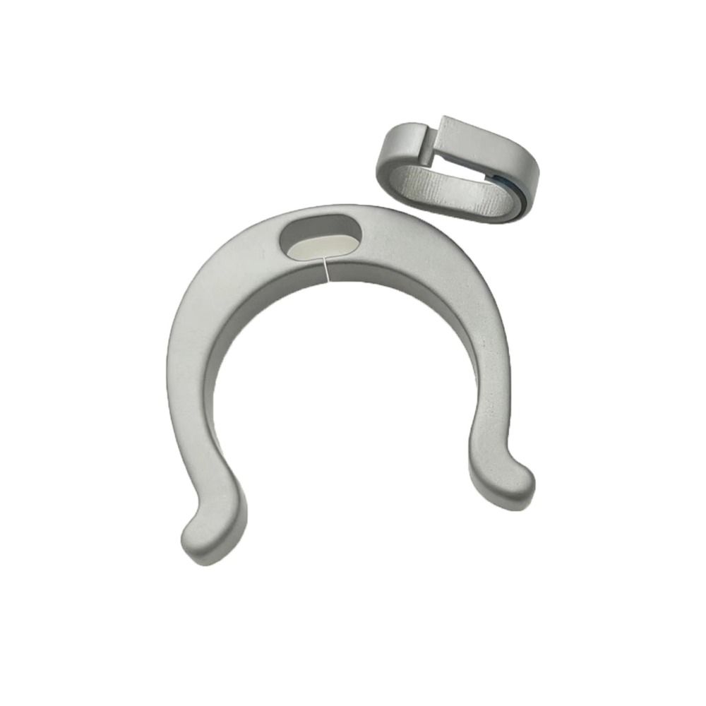 Durable Sports Bottle Hook Grey Camping Hiking Buckle New Titanium Alloy Buckle Home Decorative